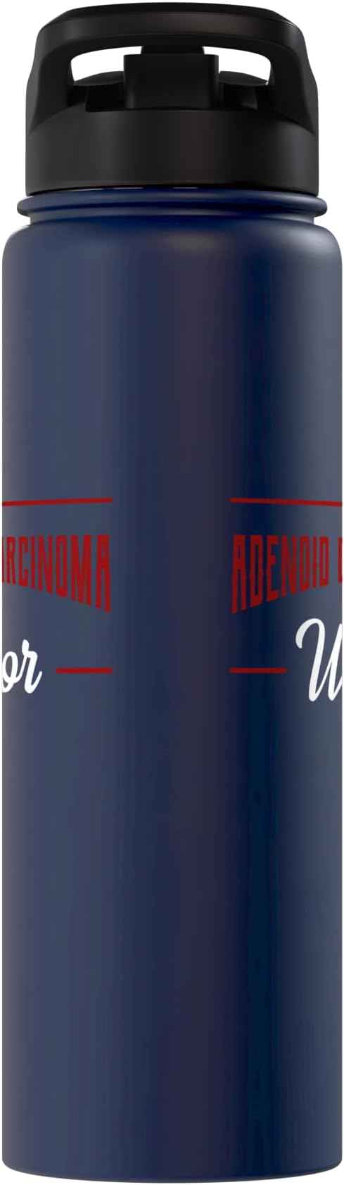 I Am A Warrior Adenoid Cystic Carcinoma ACC Adenoidcystic Stainless Steel Insulated Water Bottle