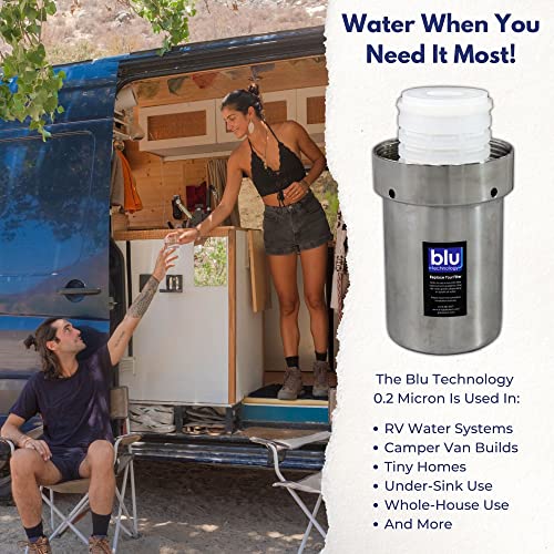 GoBluTech Trio RV Water Filter Recharge Pack for R3 & AR3