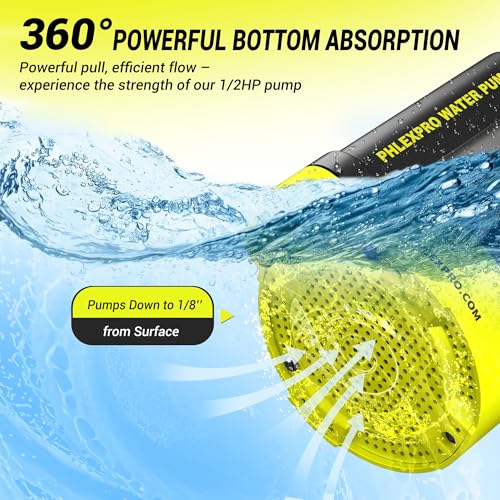 1 2HP Automatic Submersible Sump Pump