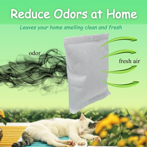 Activated Charcoal for OKSOTY Stainless Steel Cat Litter Box (6 Count)