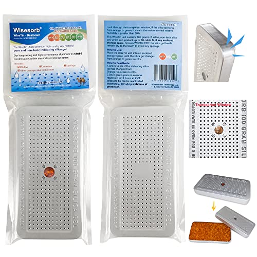 100 Gram Indicating Silica Gel Canister (10 Count)