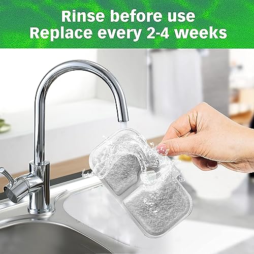 48 Pack Cat Water Fountain Filter Repalcement (48 Count)