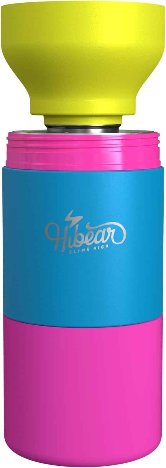 HIBEAR - 32oz All-Day Adventure Flask: The Insulated Multi-Tool of Beverage Bottles - Craft Pourover, Cold Brew, Tea, Water Infusion, Wine Decanting, Hydration. (Tropic Thunder)