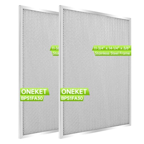2 Pack 304 stainless steel edges Range Hood Filter BPS1FA30 11 (4 Count)