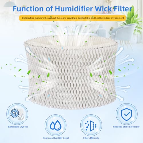 Humidifier Wick Filter PSU10E1BB Compaitble with Pelonis Wicking PSU10E1WW