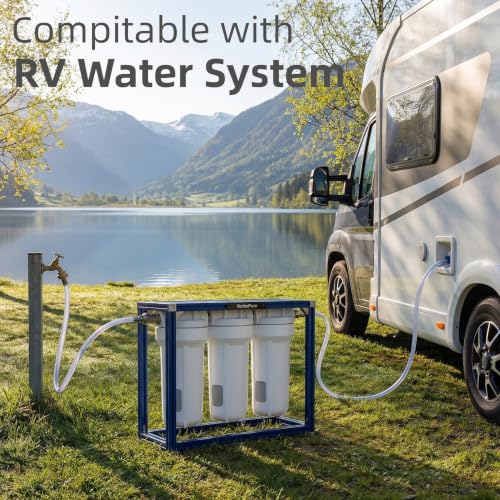 S3 PRO 3 Stage Water Filter System for RV Camper