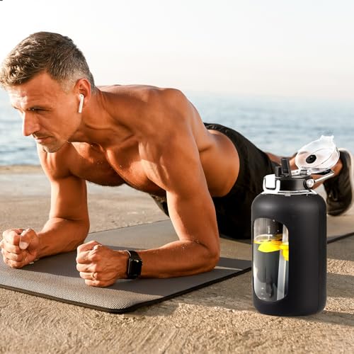 Large Glass Water Bottle