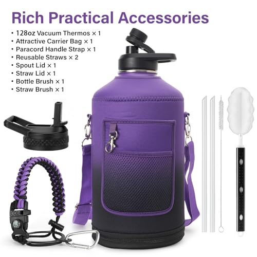 1 Gallon Water Bottle Insulated