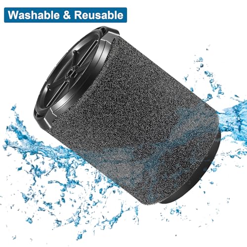 2 Pack VF7000 Replacement Filter for Ridgid Shop Vac (2 Count)