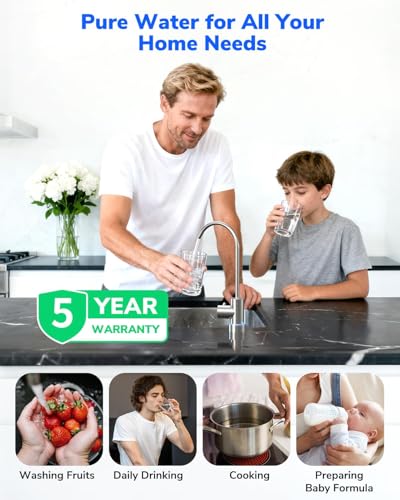 Reverse Osmosis Water Filter Under Sink System