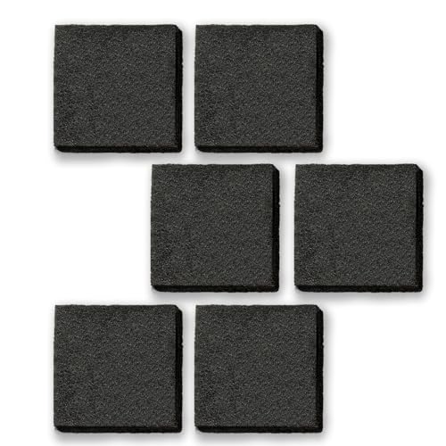 6 Pack 4151750 554358 Trash Compactor Charcoal Air Filter Replacement for Whirlpool (8 Count)