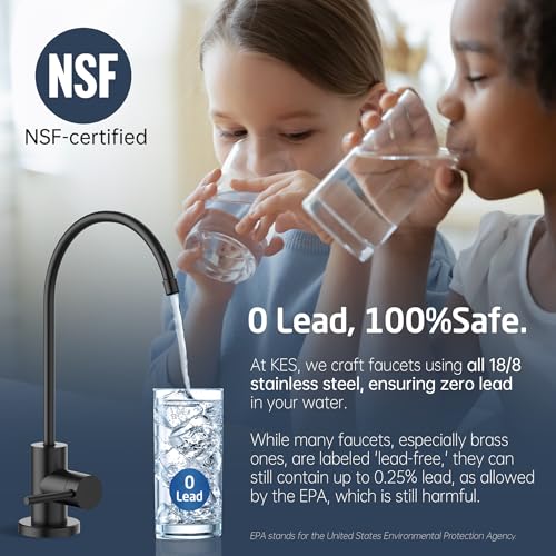 NSF Certified All Metal Drinking RO Water Faucet for Kitchen Sink