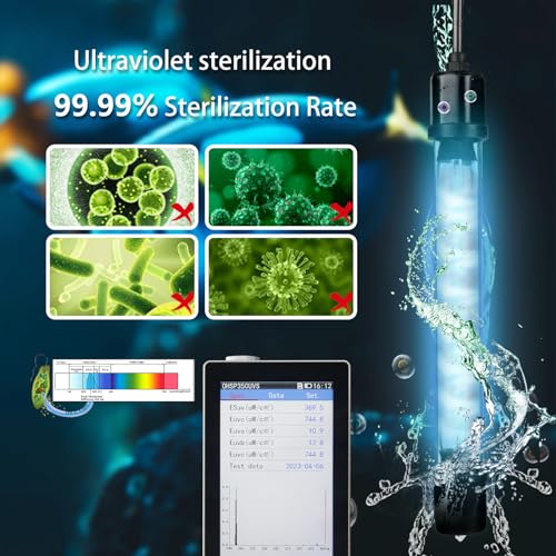 600GPH UV Aquarium Filter for 100