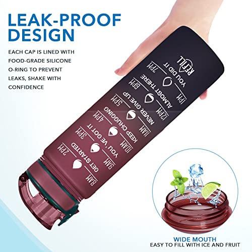 Water Bottle Leakproof BPA & Toxic Free