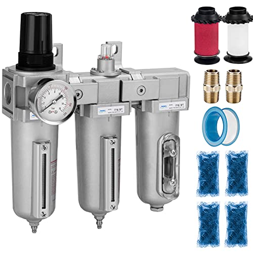 3 4" NPT Air Compressor Filter Dryer Regulator