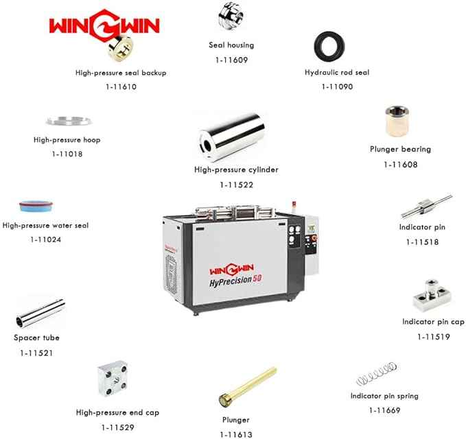1-11014 HP poppet used for acc waterjet cutting machine waterjet pump spare parts
