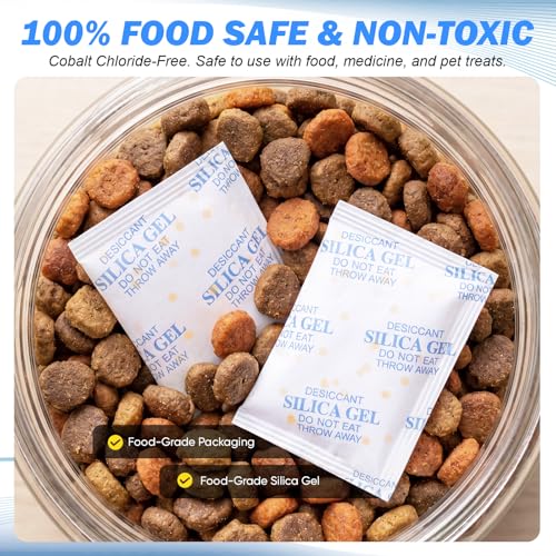 20g (30 Pack) Color Changing Silica Gel Packets, Desiccant Packs (30 Count)