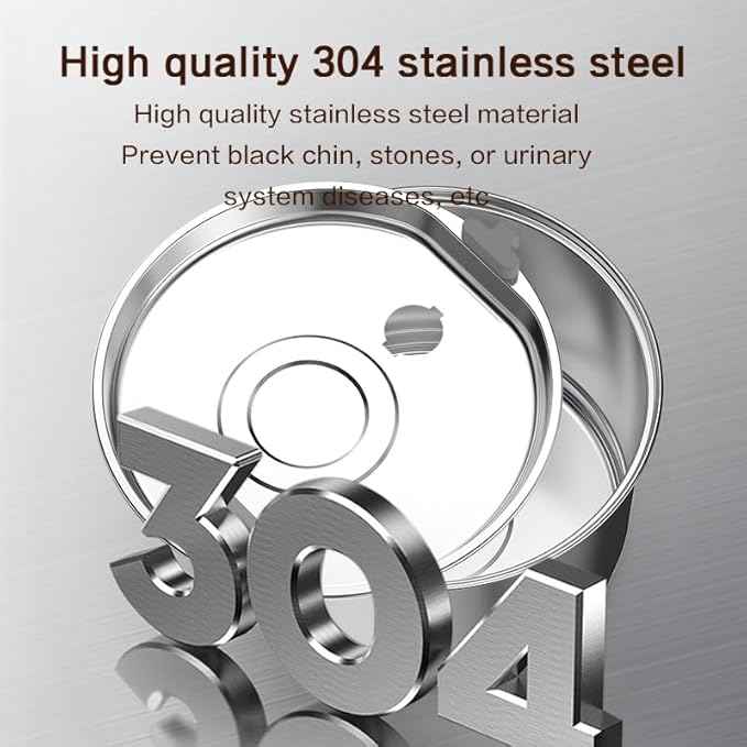 Dog Water Bowl, Set It Once - Fresh Water 24/7, 100% Safe for All Dogs, Dog Bowl with Always Clean, Never Slimy, 108oz Stainless Steel Water Fountain (Single, 8filter)