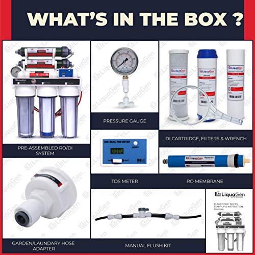 6 Stage Reverse Osmosis and Deionization RO