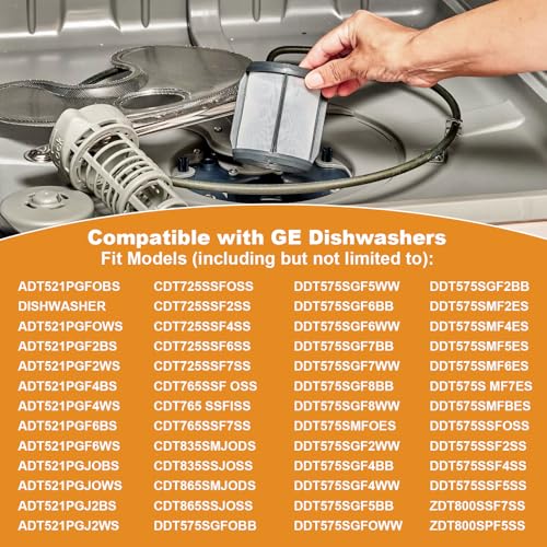 WD49X24057 Dishwasher Ultra Fine Filter Kit Replacement