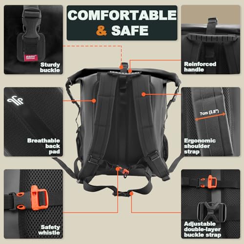 Waterproof Backpack Dry Bag 25L