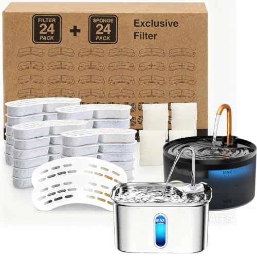 Cat Fountain Filter Replacement (24 Count)