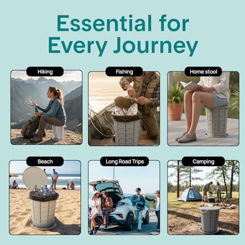 Foldable Toilet Seat for Camping