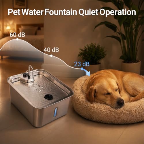 4.5Gal 17L Pet Water Fountain