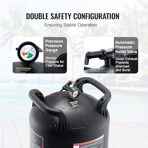 2026 PRO Cartridge Pool Filter Tank & Element for Above Ground & Inground Pools