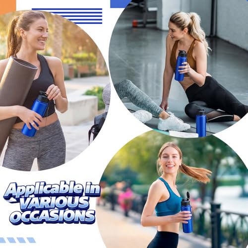 20 Pcs 17 Oz Plastic Water Bottles Bulk Sports (20 Count)