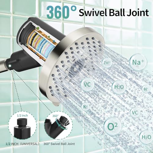 5.5 inch Filtered Shower Head