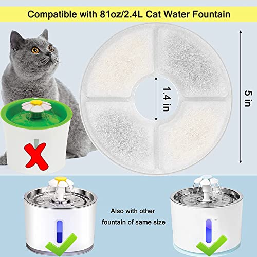 Cat Pet Water Fountain Filters (12 Count)