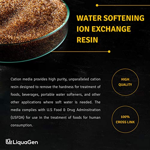 1.5 CU FT. Ion Exchange Resin Cation for Water Softeners