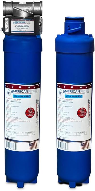 American Filter Company® # AFC-903-SYS, Compatible with 3M® AP903/AP917-HD for Whole House, Quick Change Water Filter System, 2 Packs