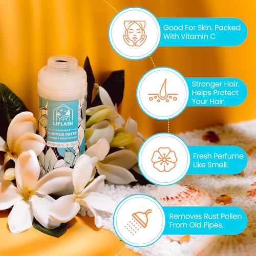 Vitamin C Shower Filter for Hard Water