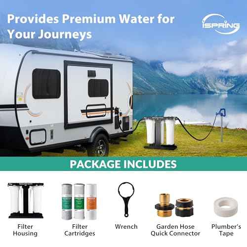 3 Stage RV Water Filter System
