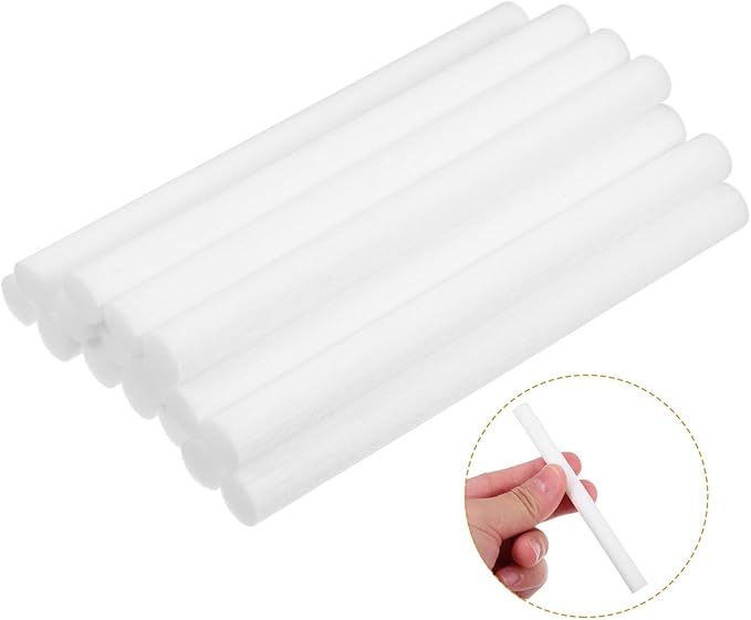 Didiseaon 50pcs Cotton Humidifier Filter Sticks for Diffusers Car Diffuser Wicks Efficient Water Absorption Easy to Use Replacement - AquaVibe