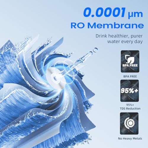 C100 Reverse Osmosis Water Filter Countertop with Cooling
