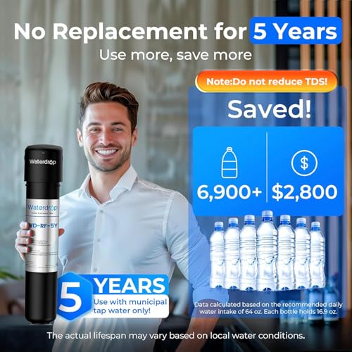 UA-5Y 5-Year Under Sink Water Filter System, Ultra Long Life