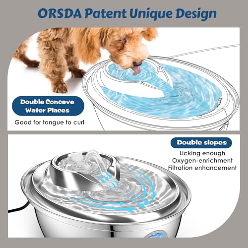 Stainless Steel Cat Water Fountain