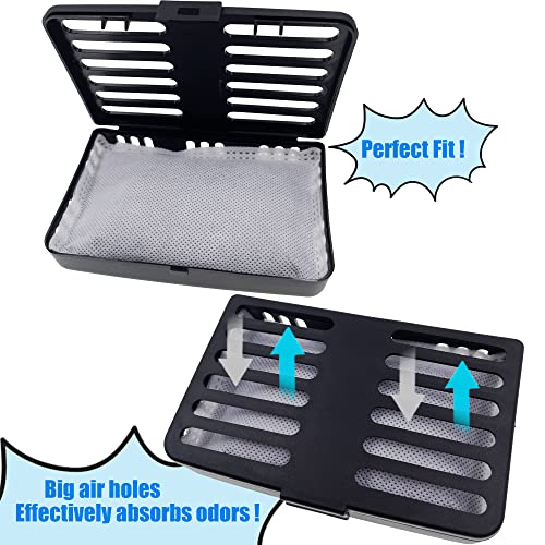 Activated Charcoal Trash Can Odor Absorbing Filter Refill Deodorizer (5 Count)