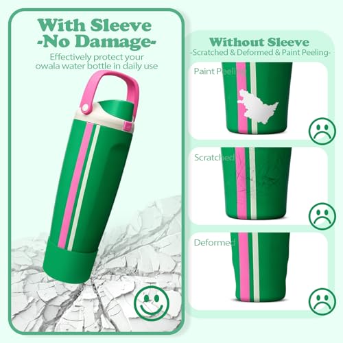 Silicone Boot for Owala 30oz & 40oz FreeSip Sway Bottles & Tumblers