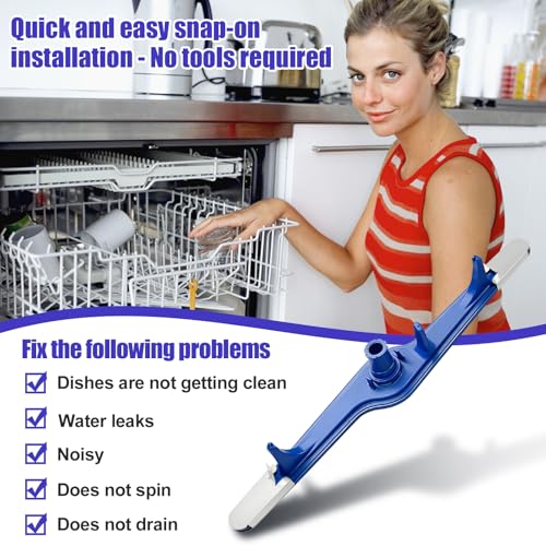 5304517203 AP6783883 Bottom Lower Spray Arm for Dishwasher for frigidaire kenmore Dishwashers Replaces 154250801 154250901 154568002 154414101 1542508