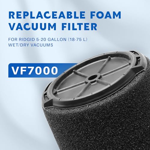VF7000Filter Replacement for Ridgid Shop Vac 5