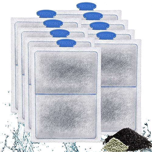8 Pack Fish Tank Filter Cartridges for PF (8 Count)