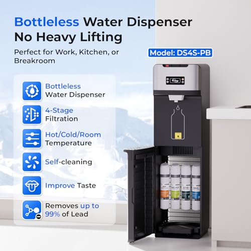 DS4S PB Bottleless Water Dispenser