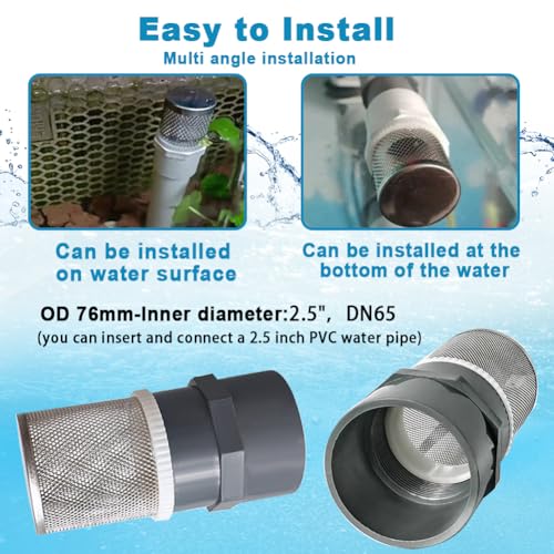 2.5 inch Stainless Steel Filter DN65