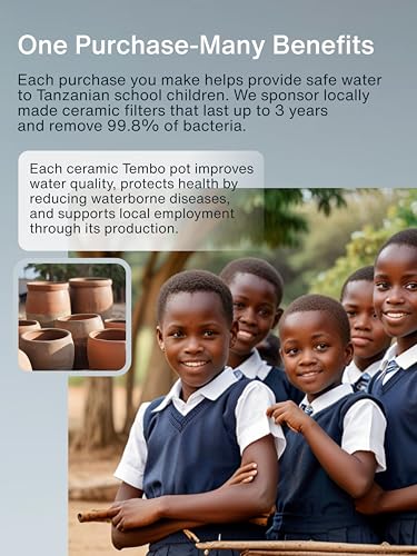 Superoo Countertop Gravity Water Filter System