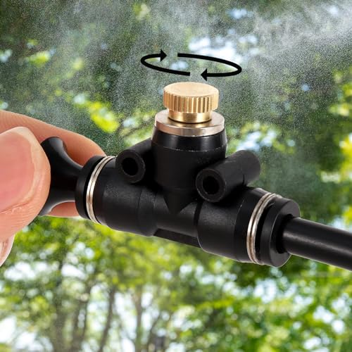 Brass Misting Nozzle Plug 12pc Heavy Duty 10 (12 Count)