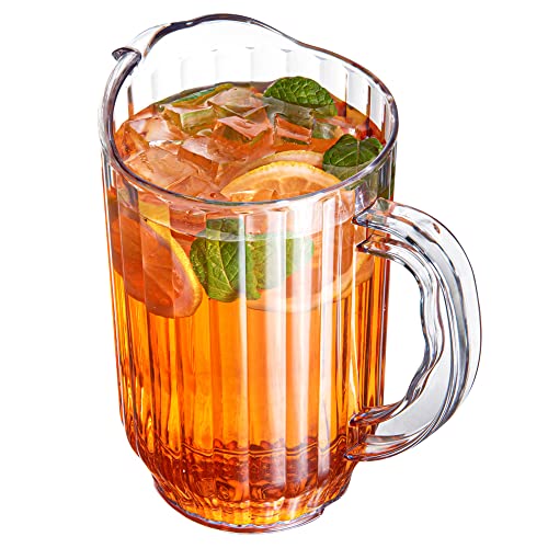 47 oz Clear Plastic Water Pitcher